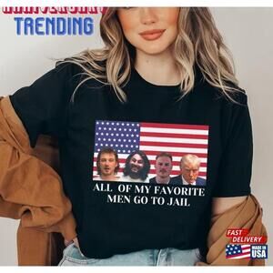 Morgan Wallen Mugshot Shirt All My Favorite Men Go To Jail Classic